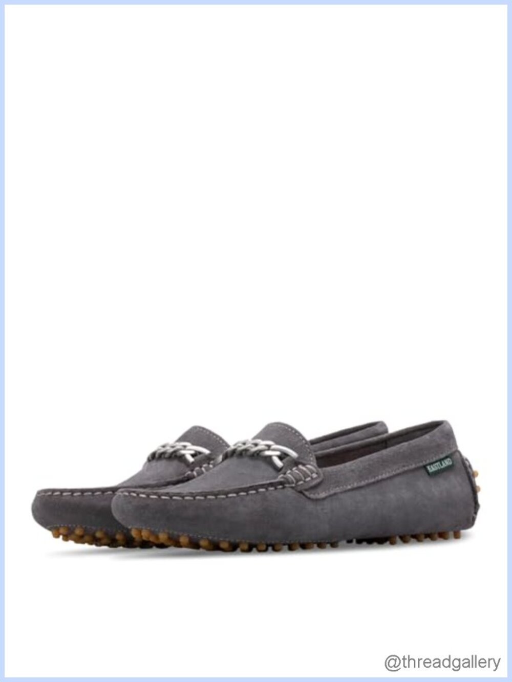 Eastland Women's Sawgrass Suede Loafers Comfort Moc Toe Slip-On Flats